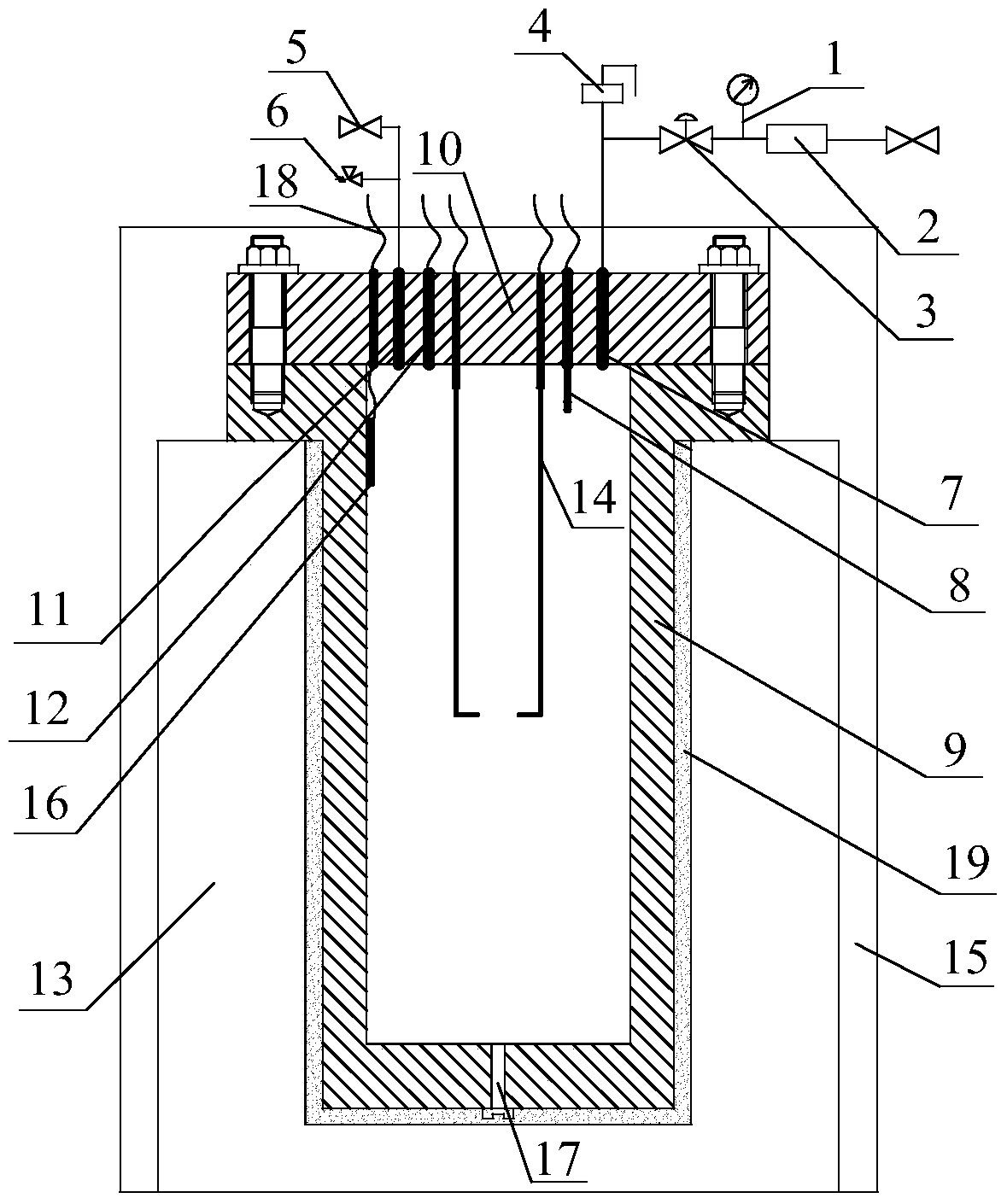 Device and method for testing the explosion characteristics of combustible gas at ultra-low temperature