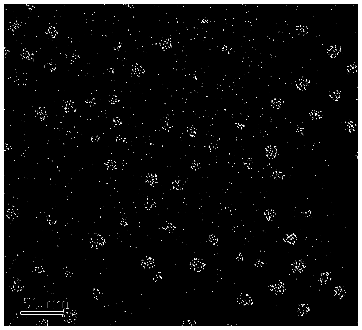 A kind of core-shell structure nanofiber membrane and its preparation method and application