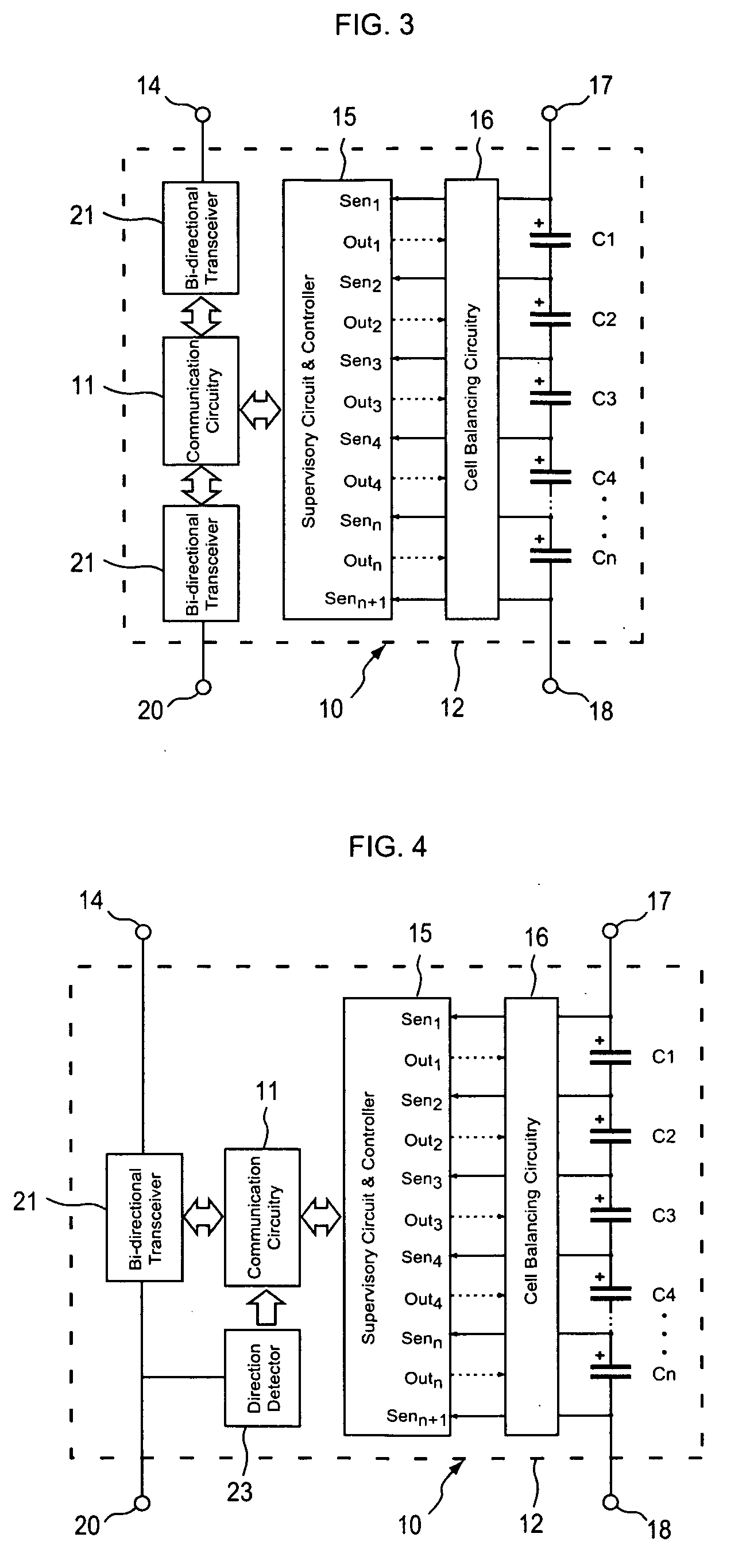Distributed networks of electric double layer capacitor supervisory controllers and networks thereof