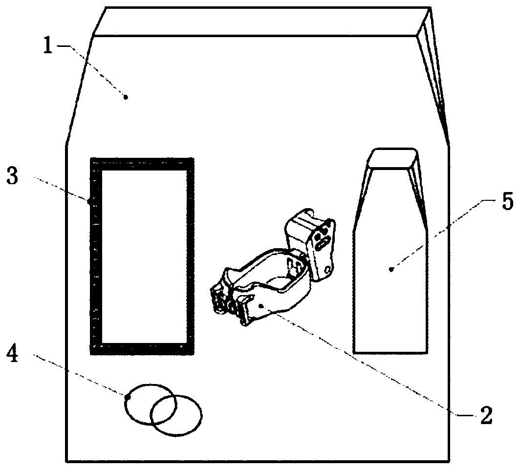 Sterile ultrasonic puncture bag and using method thereof