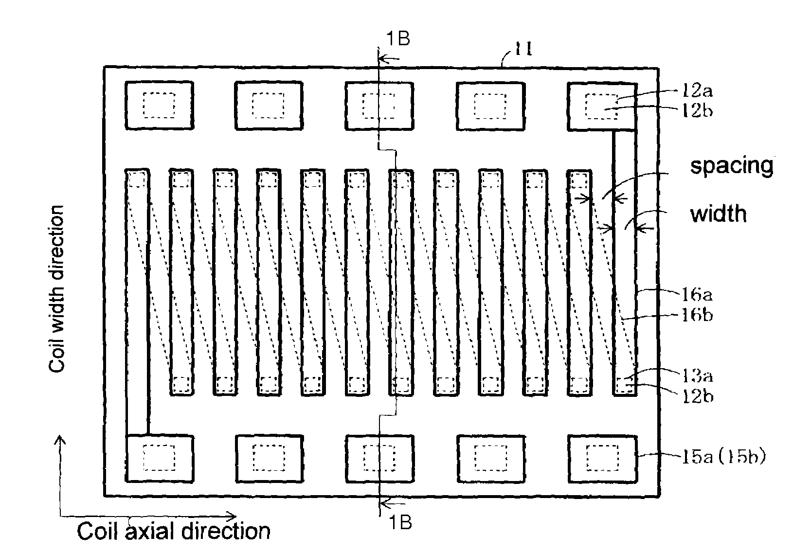 Microminiature power converter and thin film magnetic induction device thereof