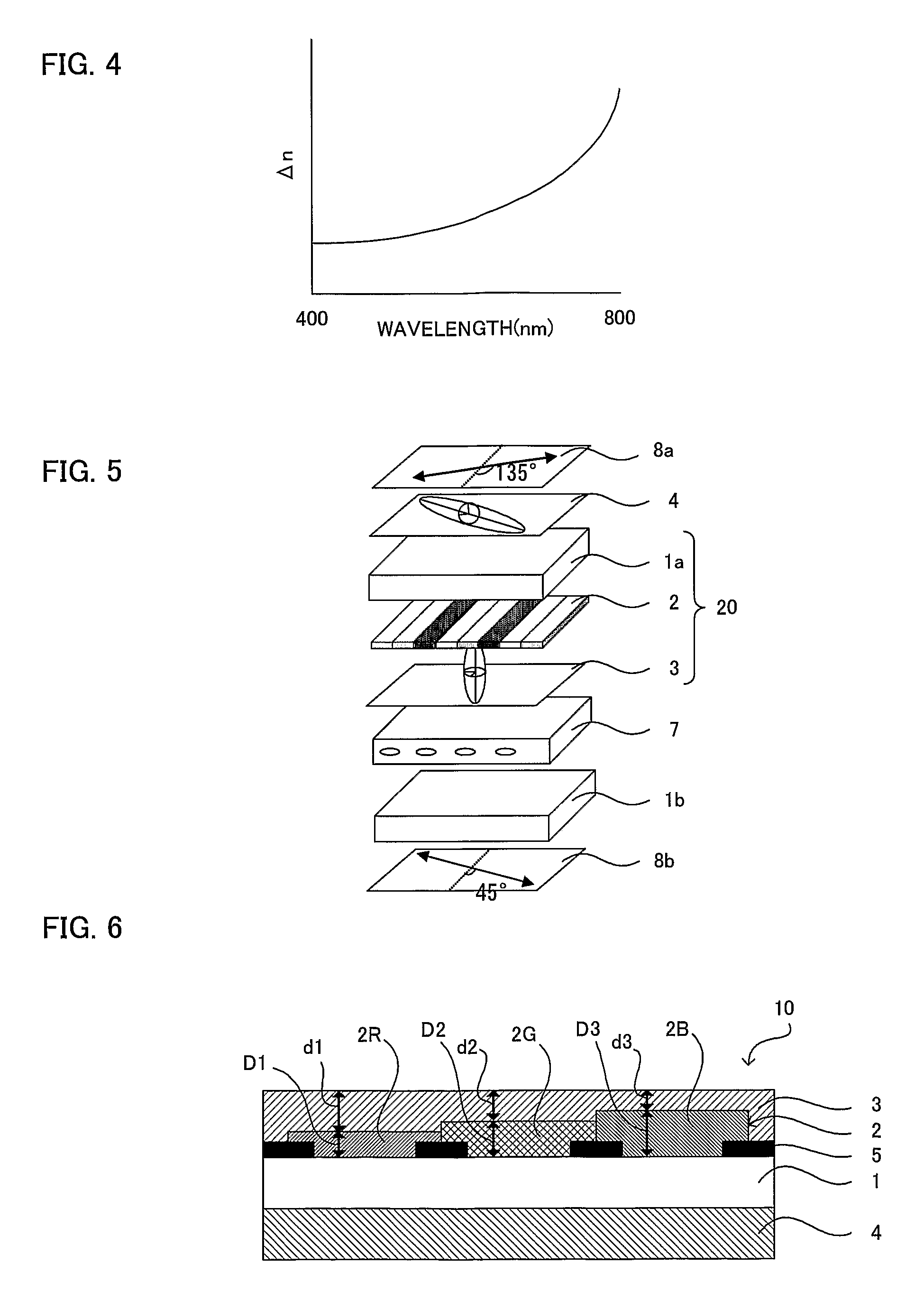 Color filter with retardation layer and liquid crystal display
