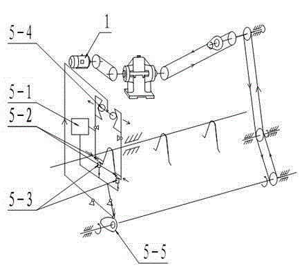 Building stirrup rib production device with heating system for feet of omega-shaped supporting rib