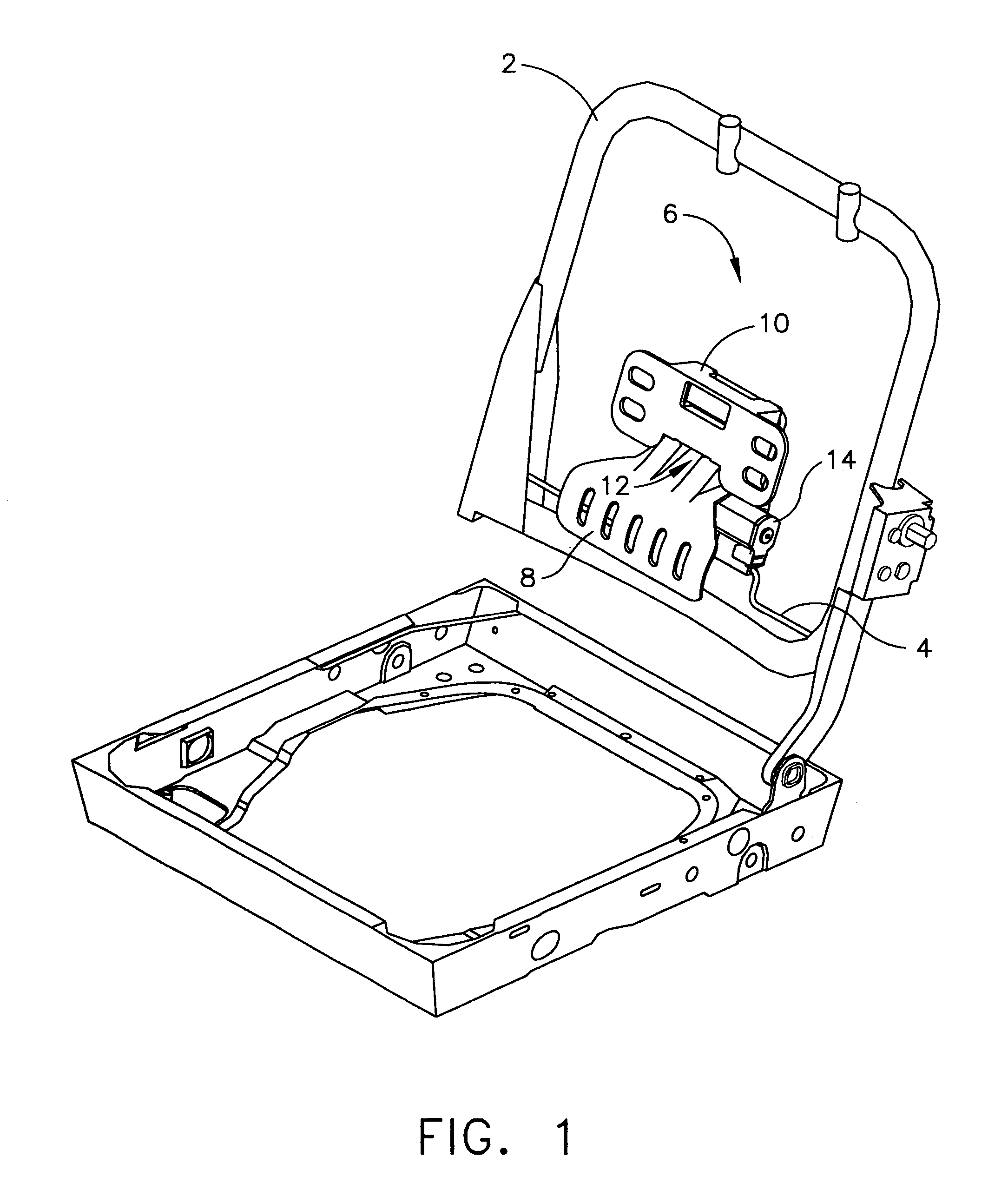 Universal ergonomic support with self-contained actuator