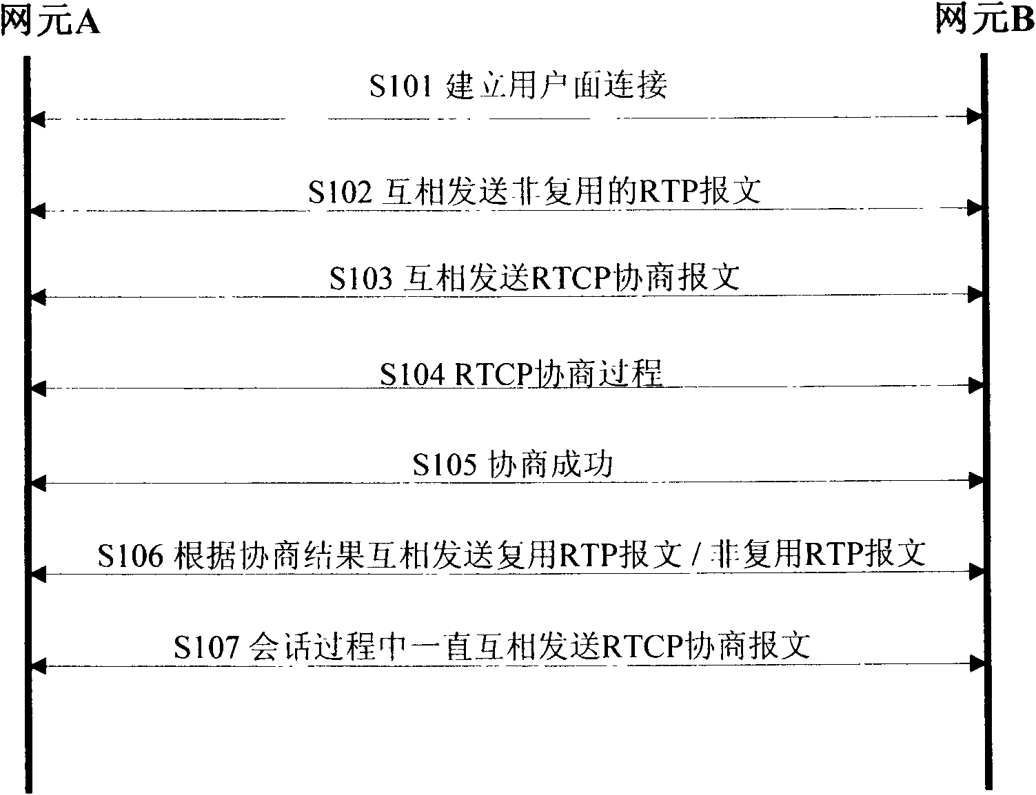 Multiplex consultation method and system by using real-time transmission control protocol (RTCP) message