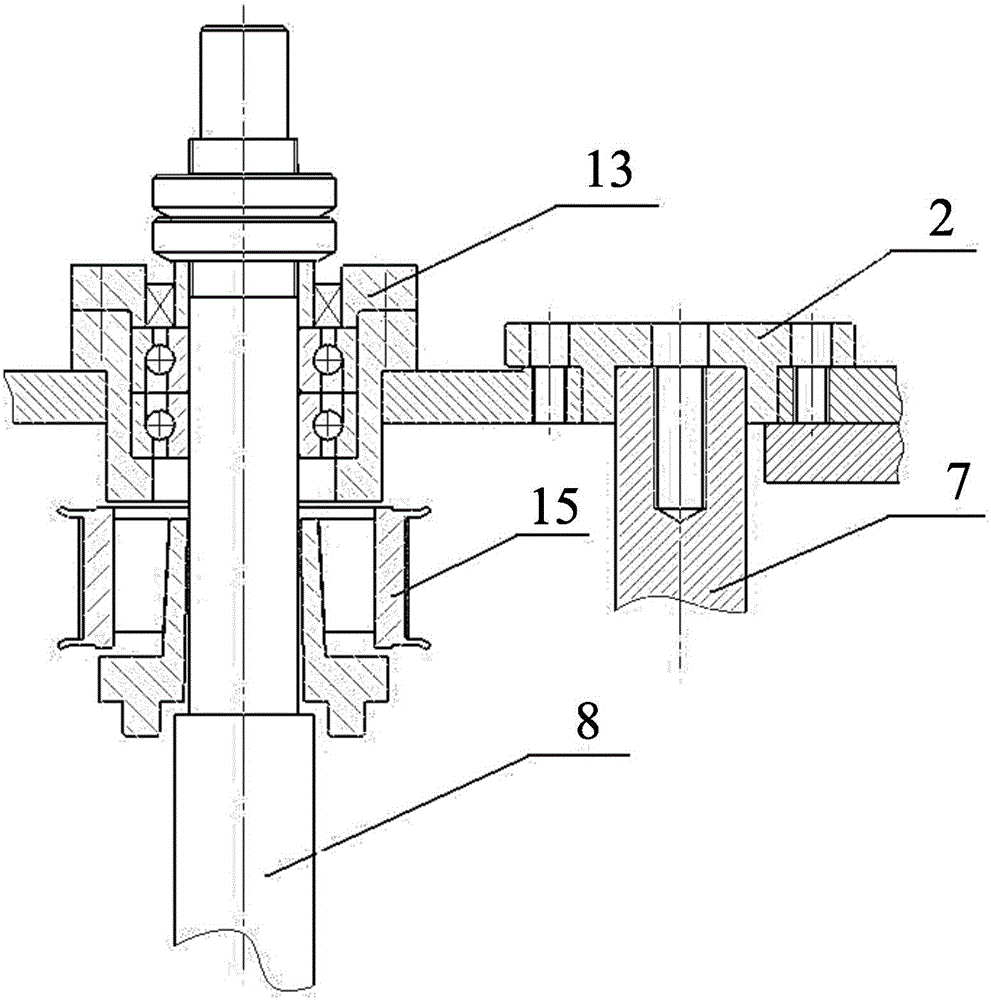 Double-screw synchronous lifting mechanism