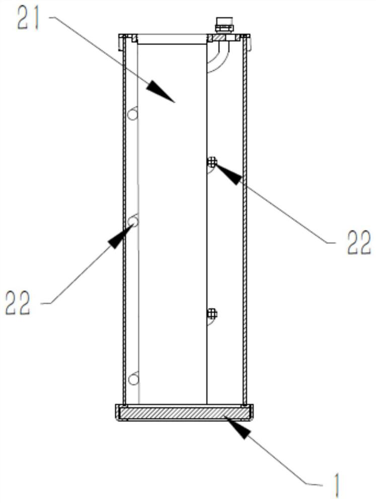 Magnetic material storage device and use method thereof