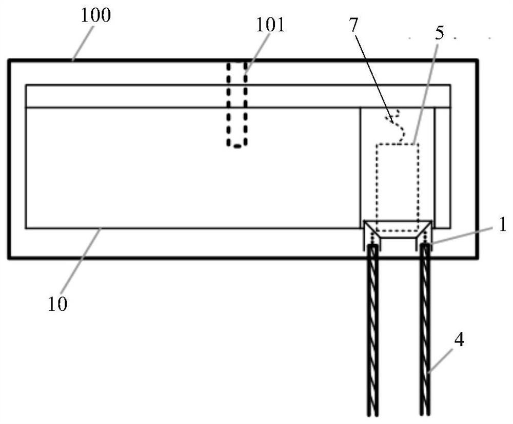 Strong gasflow sealing assembly based on lightning protection and arc extinguishing