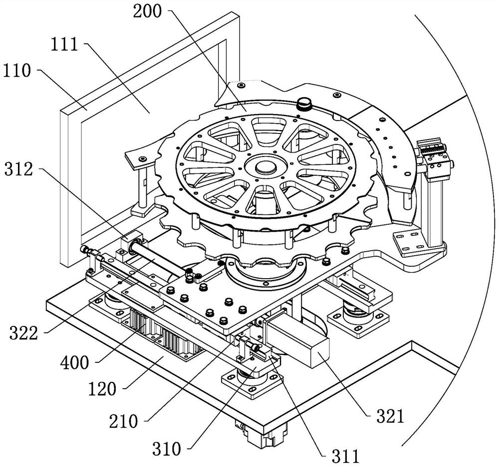 Rotary bottle blowing machine