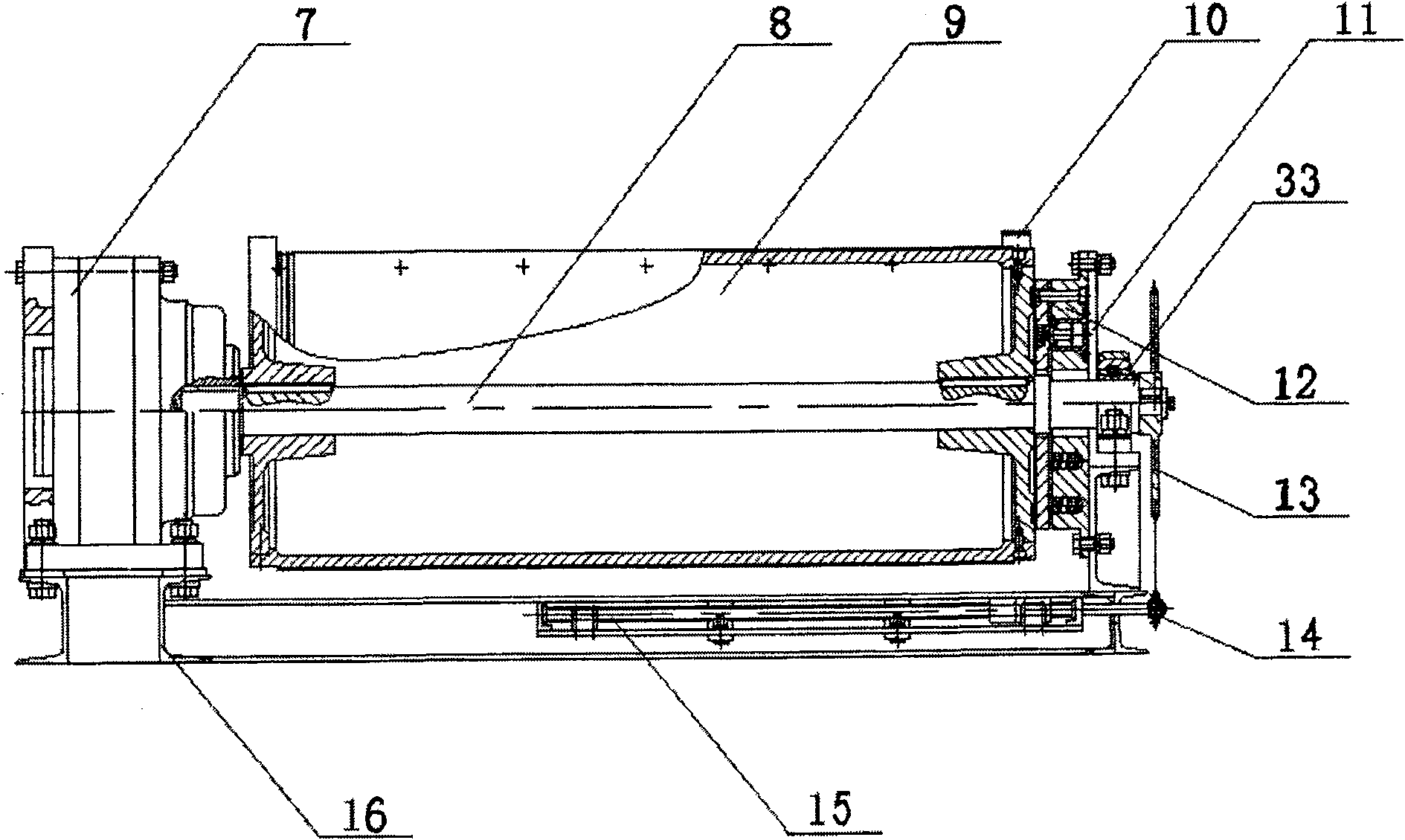 Hydraulically driven and controlled stage hanger rod system