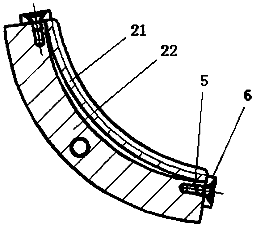 An Elastic Tilting Pad Sliding Bearing