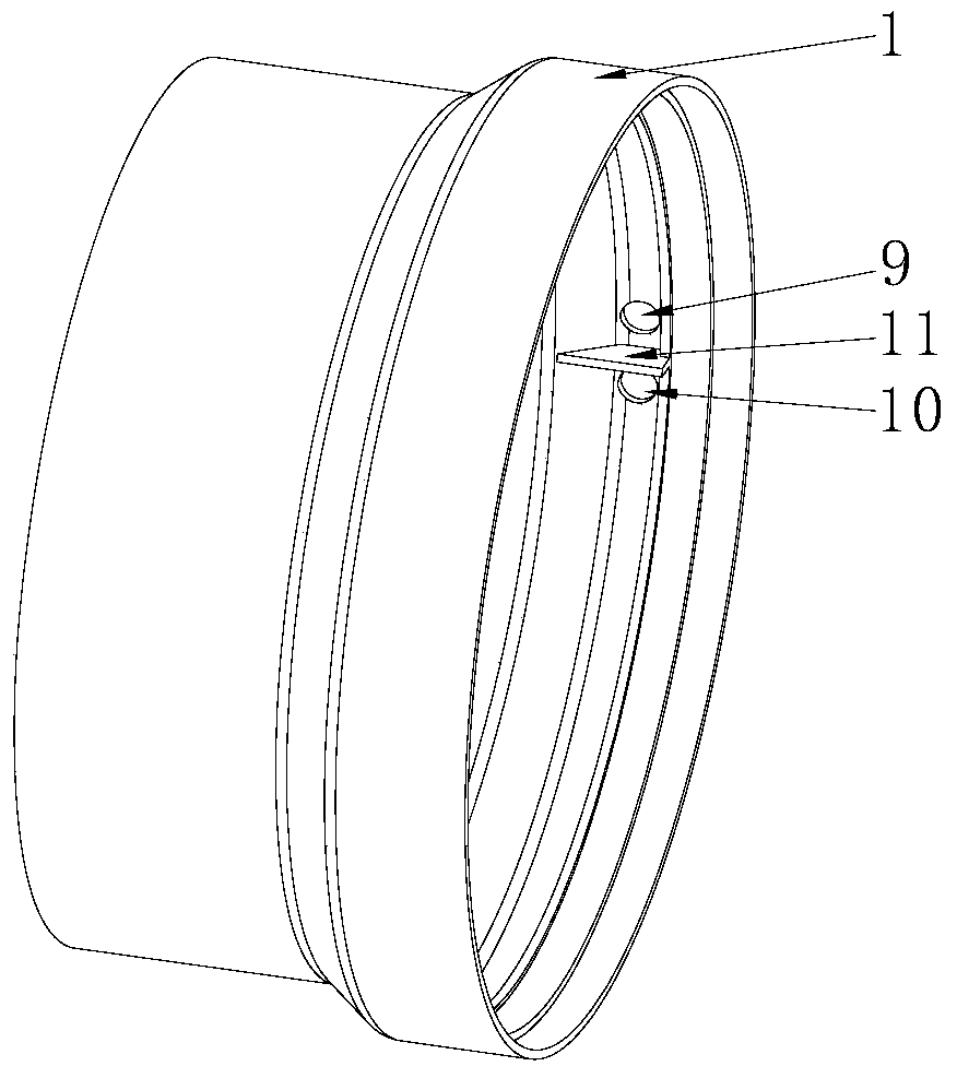 A water-cooled brake hub and its waterway system