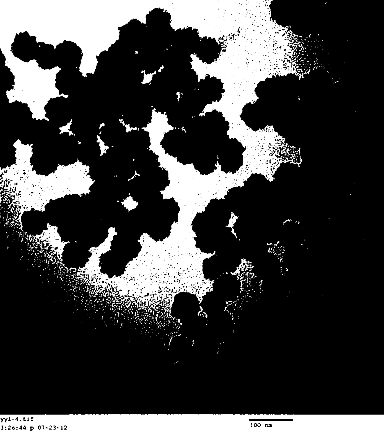 A kind of preparation method of hydrophobic nano-silica sphere supported palladium-based catalyst