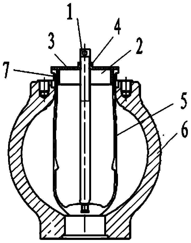 Assembly tool and assembly method for an air-packed airbag