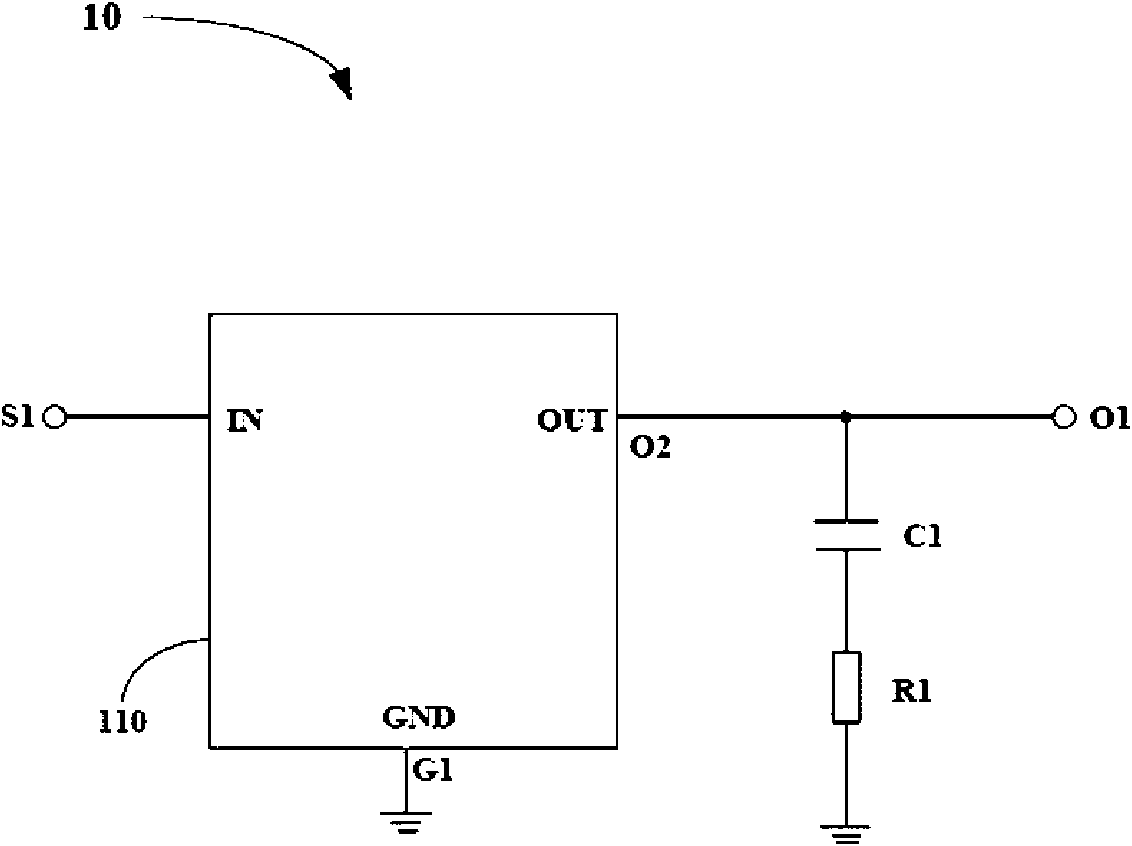 Low-dropout linear voltage-regulating circuit