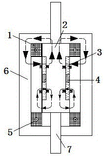 A permanent magnet movable medium and low voltage circuit breaker driving device