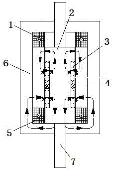 A permanent magnet movable medium and low voltage circuit breaker driving device