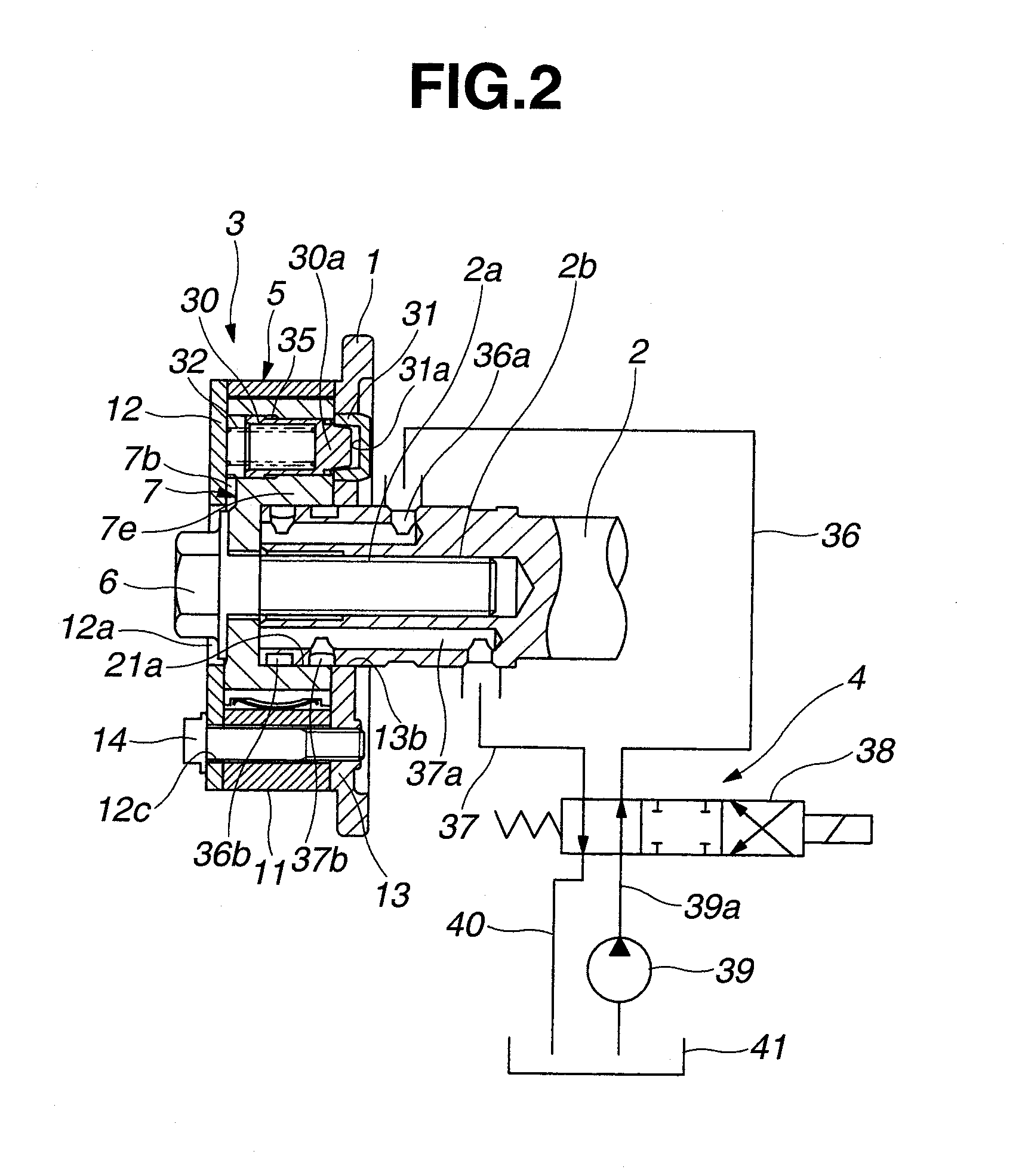 Variable valve timing control apparatus of internal combustion engine