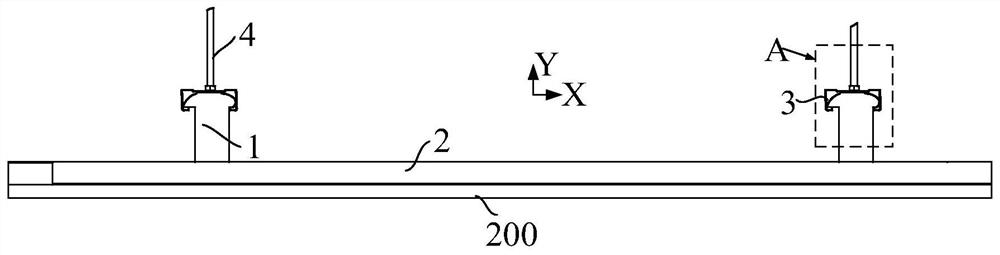 Lapping and clamping assembly and suspended ceiling assembling method