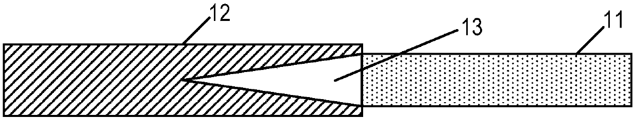 Light wave mode conversion device and manufacturing method thereof