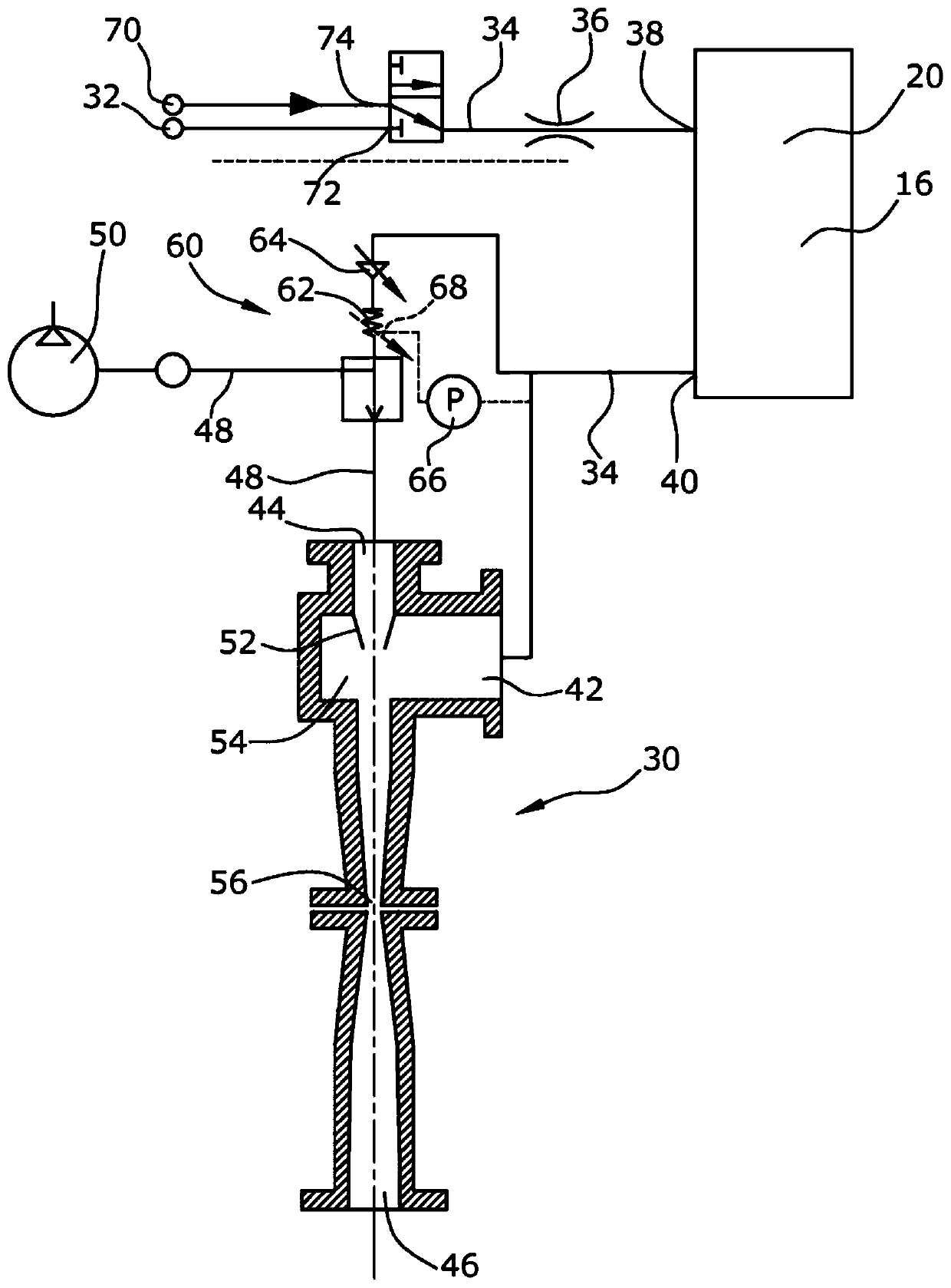 Apparatus and method for determining the concentration of at least one gas in a sample gas stream