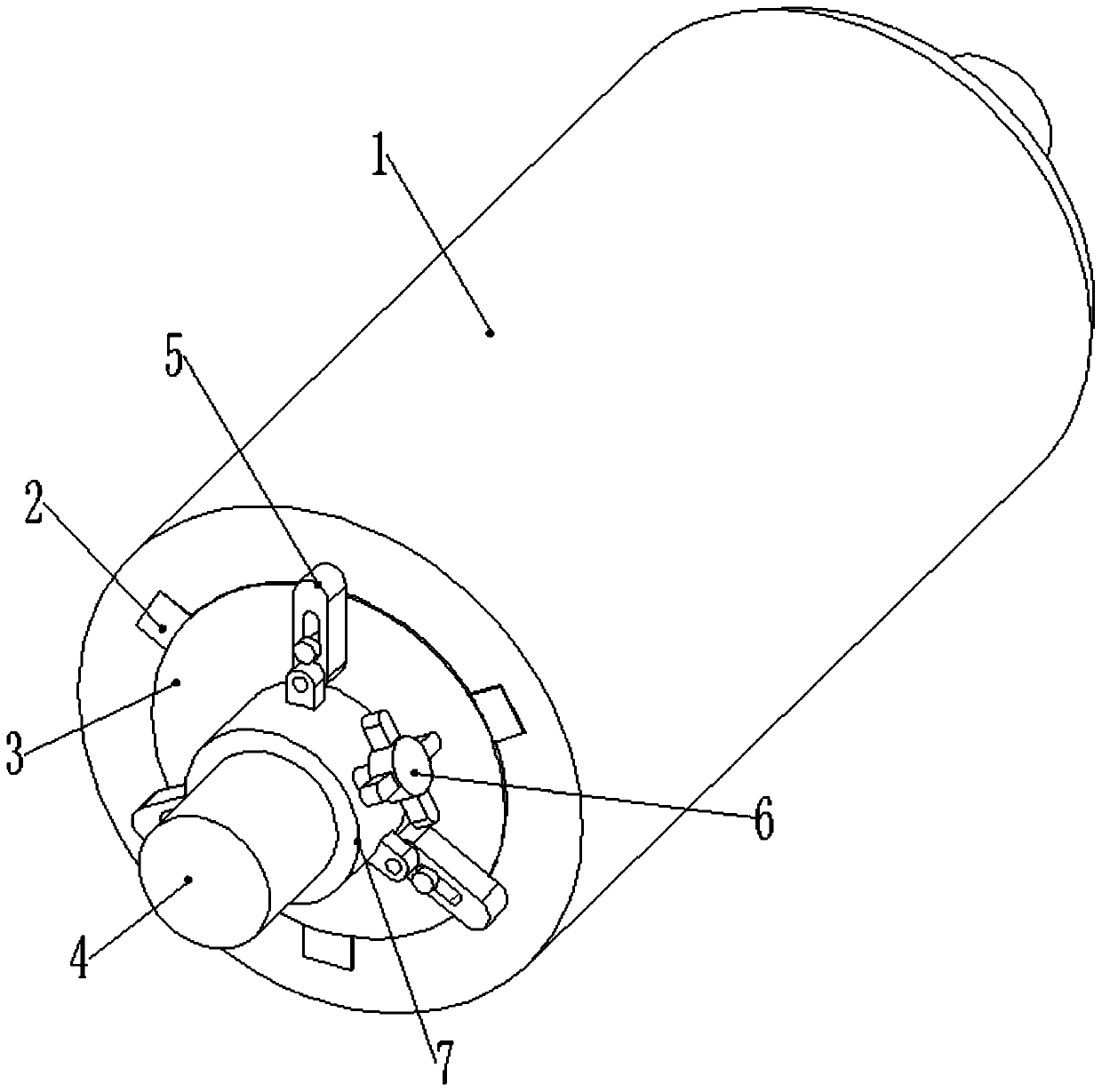 A wallpaper printing roller device