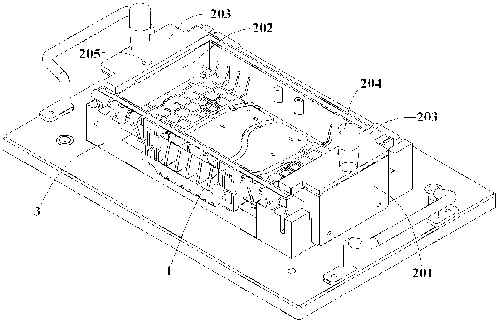Method for injecting sealants into groove