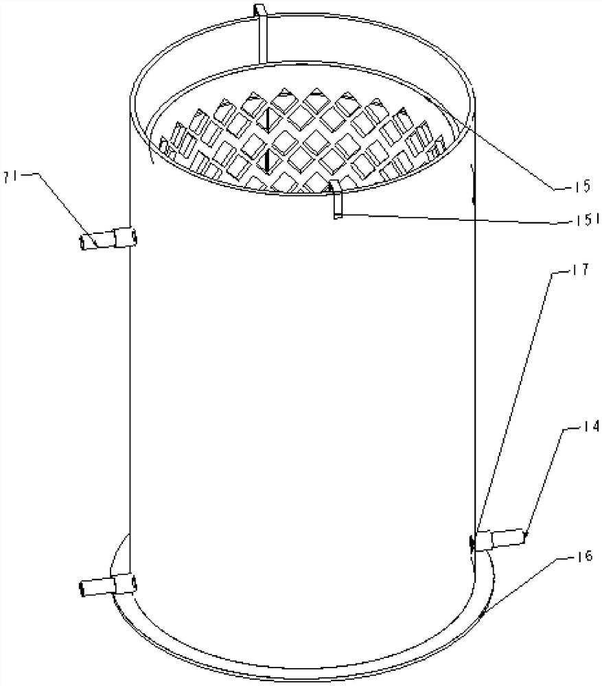 Experimental device for repairing underground water pollution