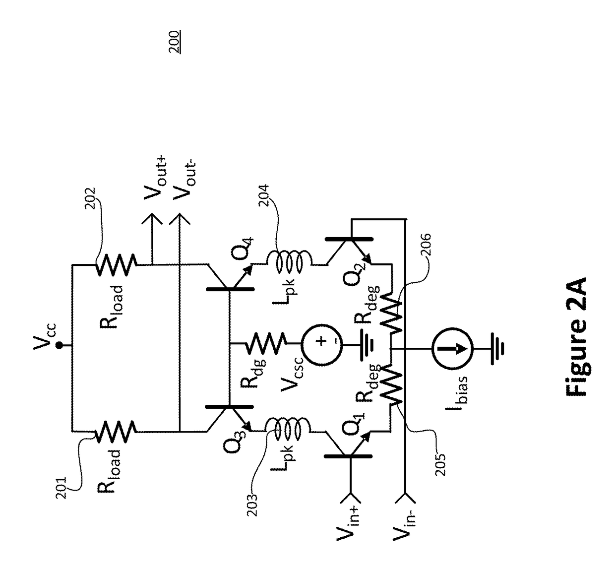 Differential amplifier with extended bandwidth and THD reduction