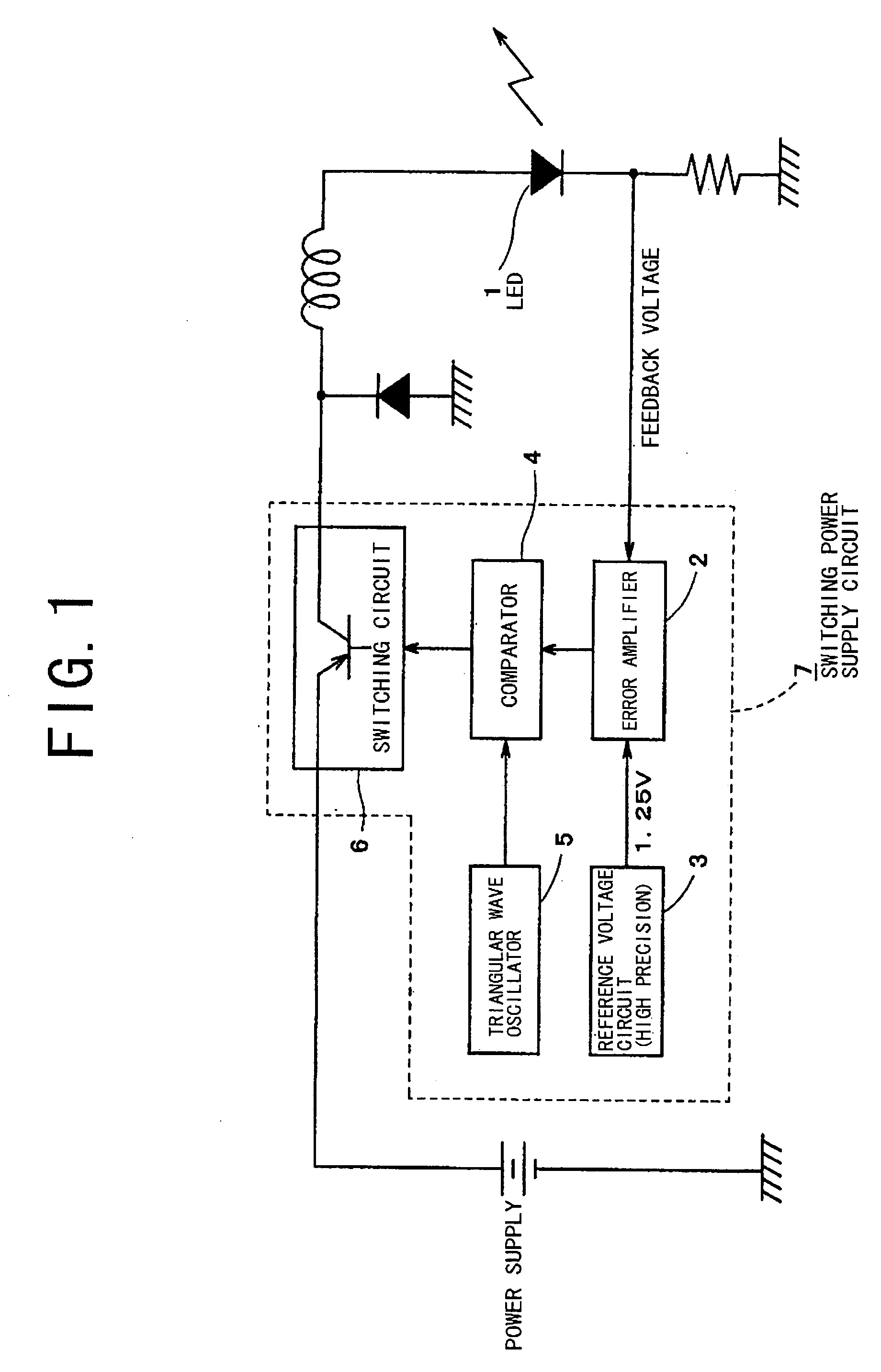 LED power supply device