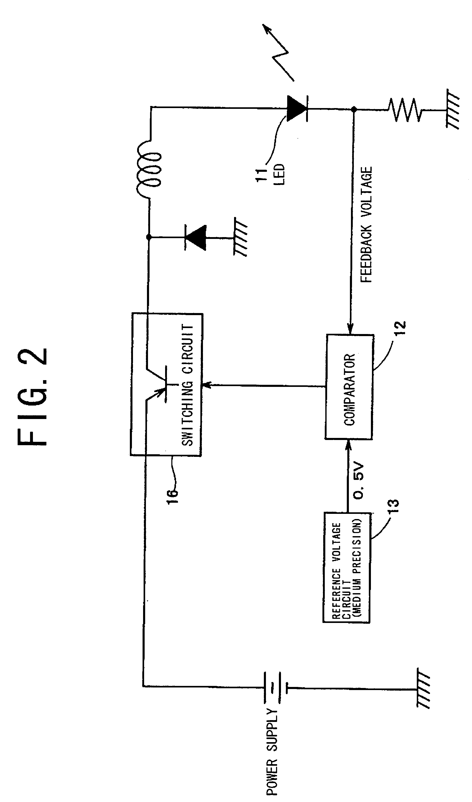 LED power supply device