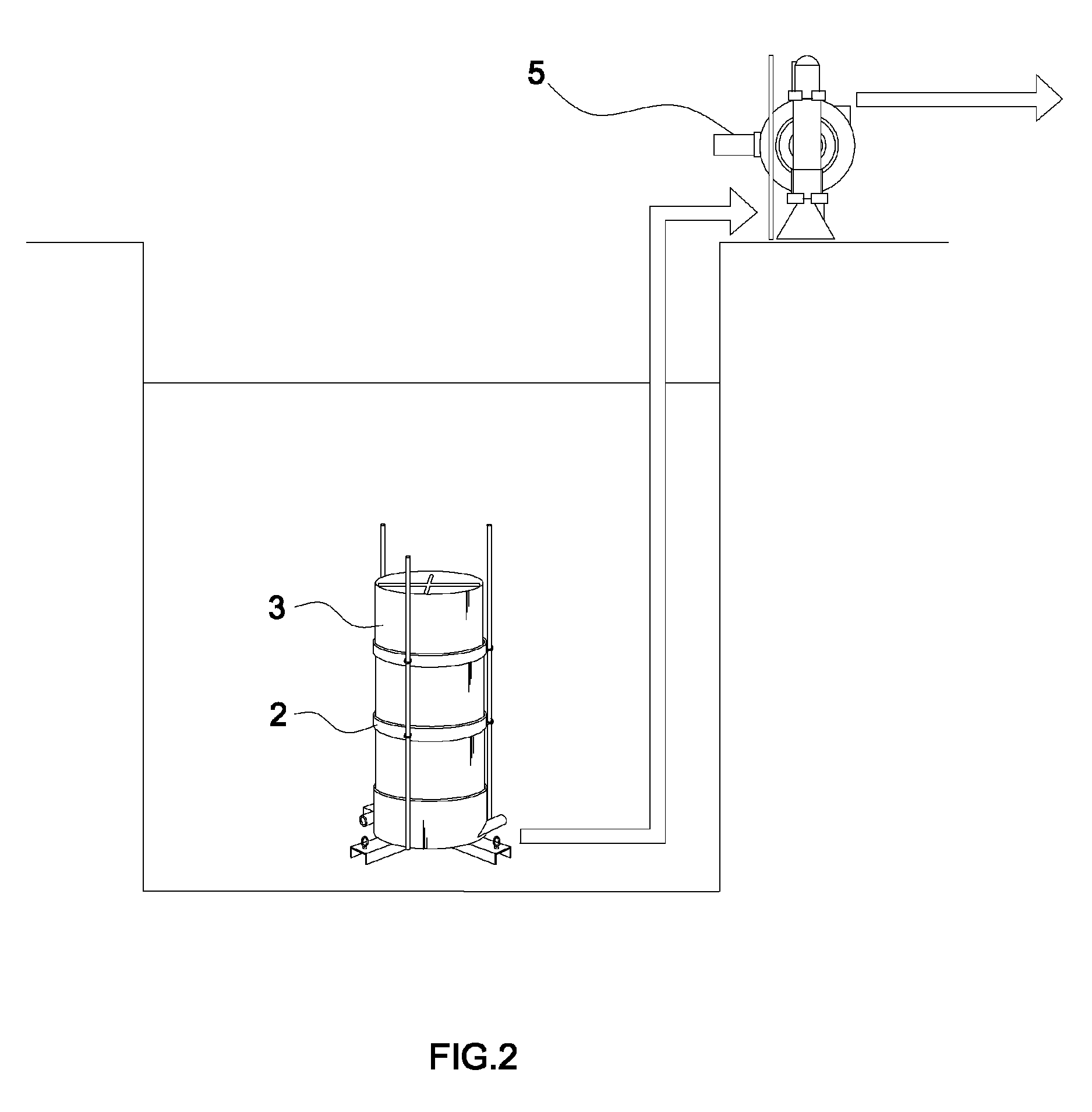 Device for purifying a water sink