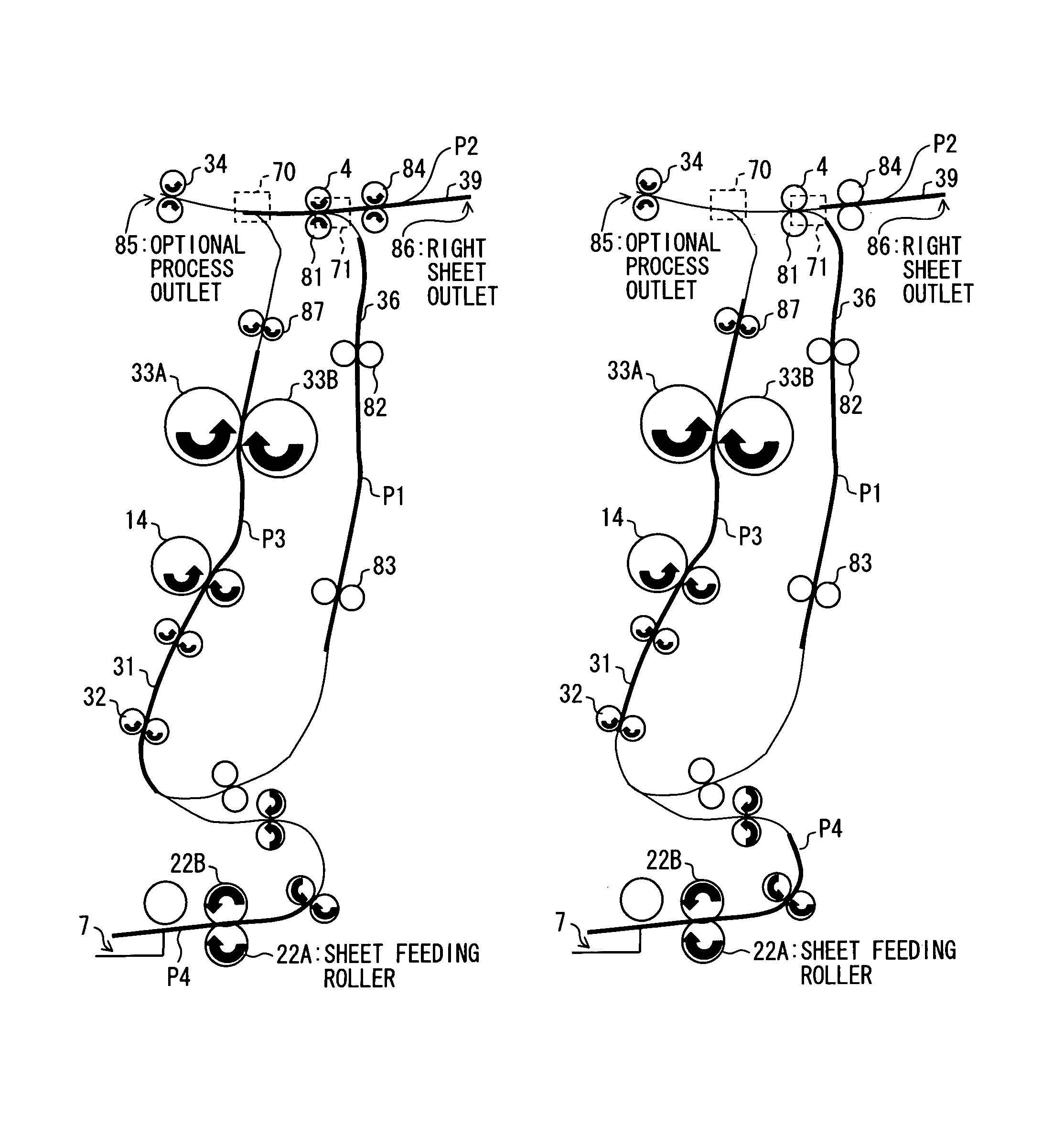 Image forming apparatus capable of discharging stacked sheets