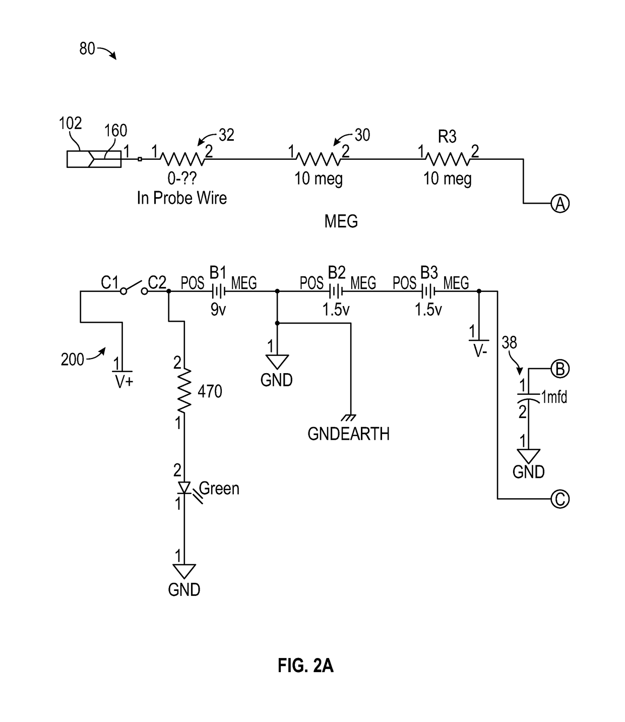 System, method and apparatus for detecting stray voltages