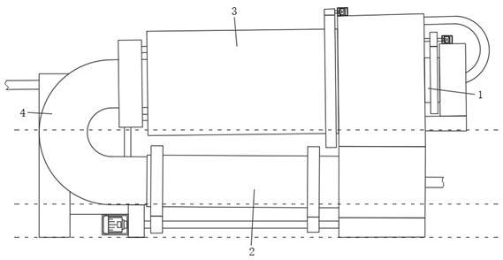 Automatic screening and balanced drying roller dryer