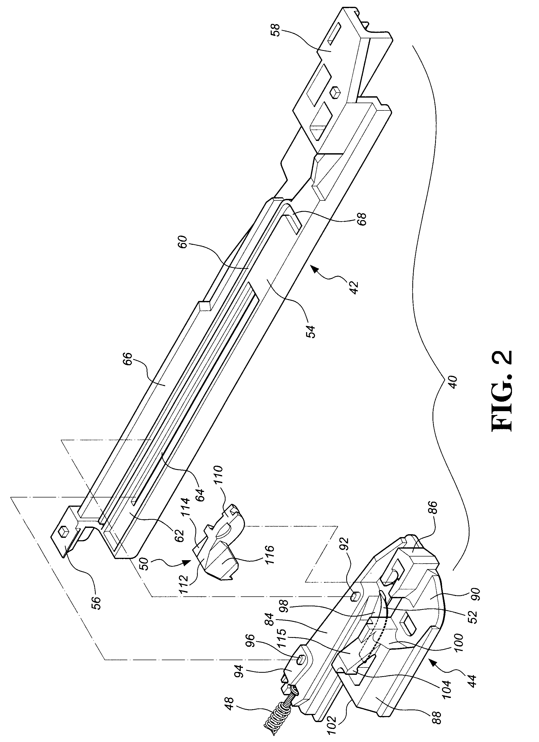 Self-moving device for movable furniture parts
