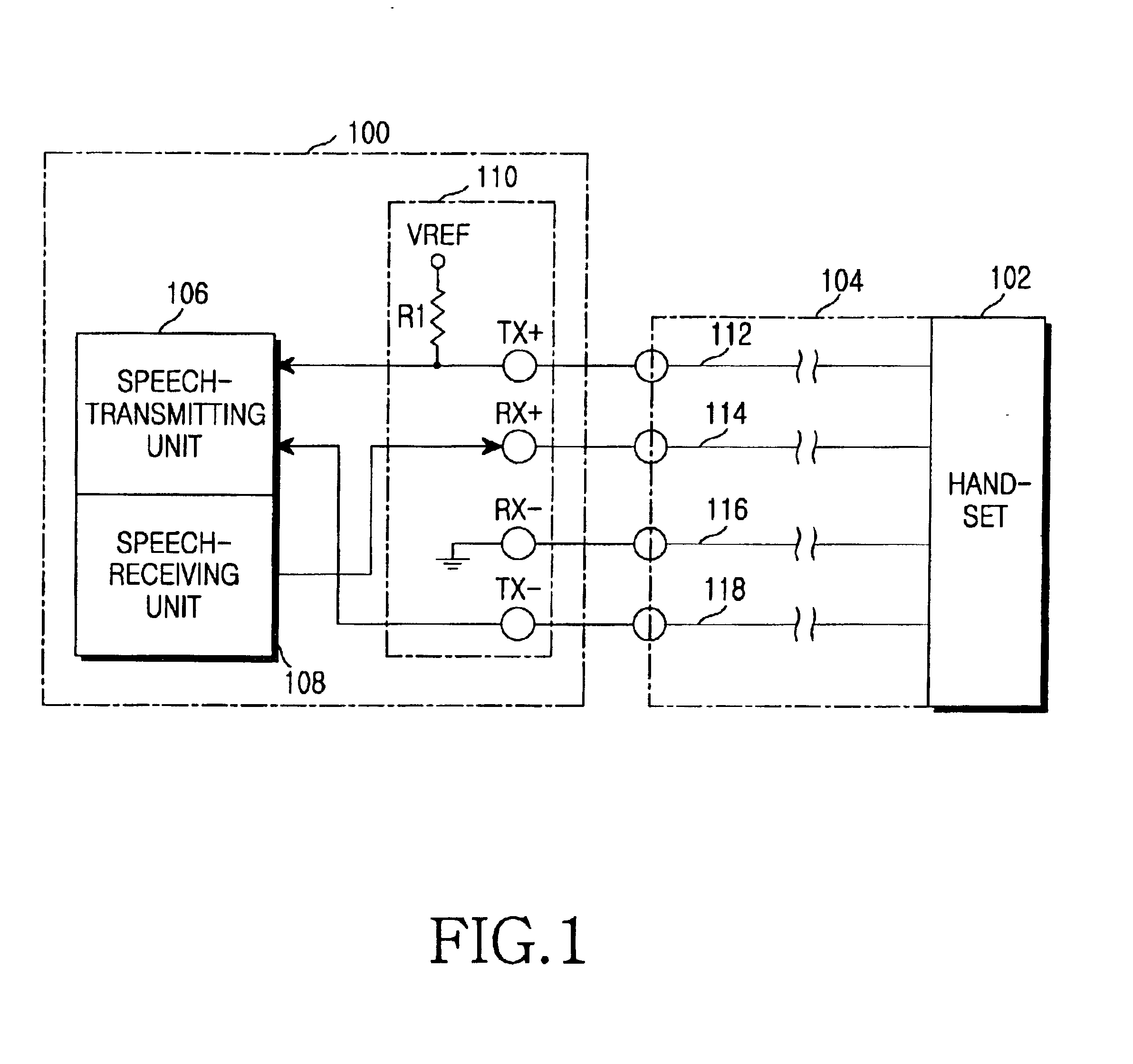 Apparatus for reducing echoes and noises in telephone