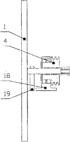 Manual-automatic integral lifting gear