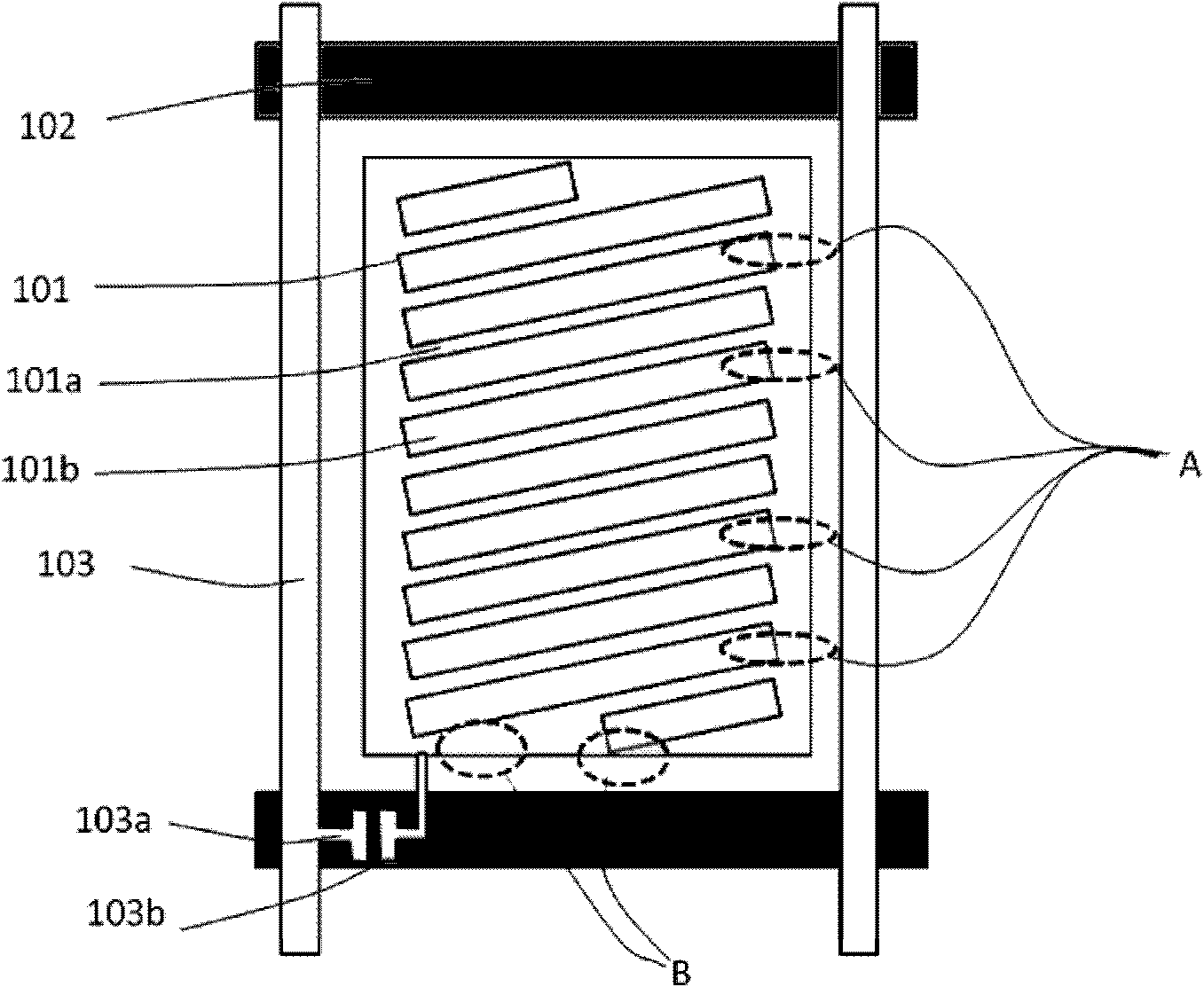Thin film transistor (TFT) array substrate and display device