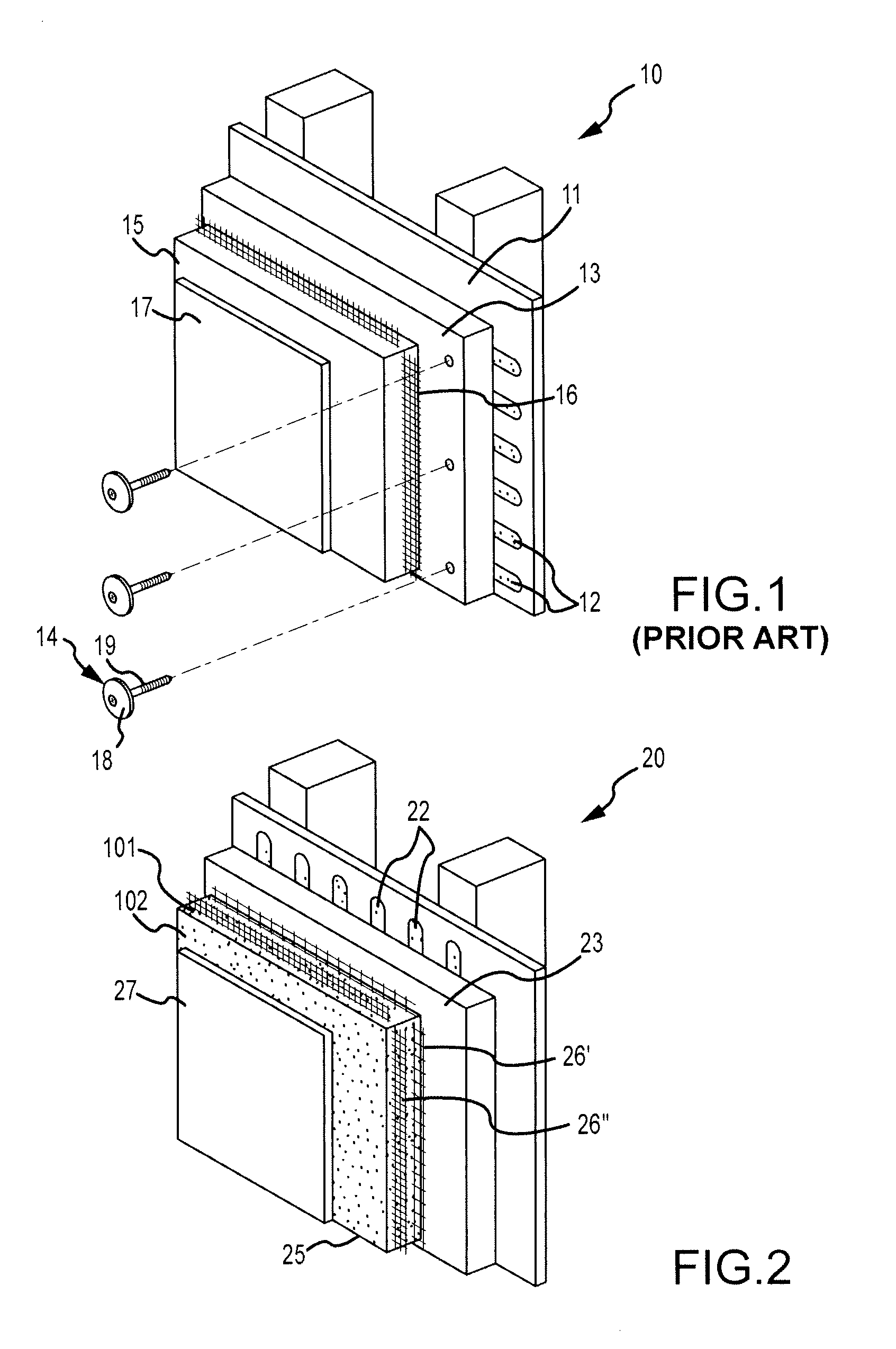 Eifs structures, methods of manufacturing and compositions for use in eifs cladding for reducing bird-related exterior wall damage
