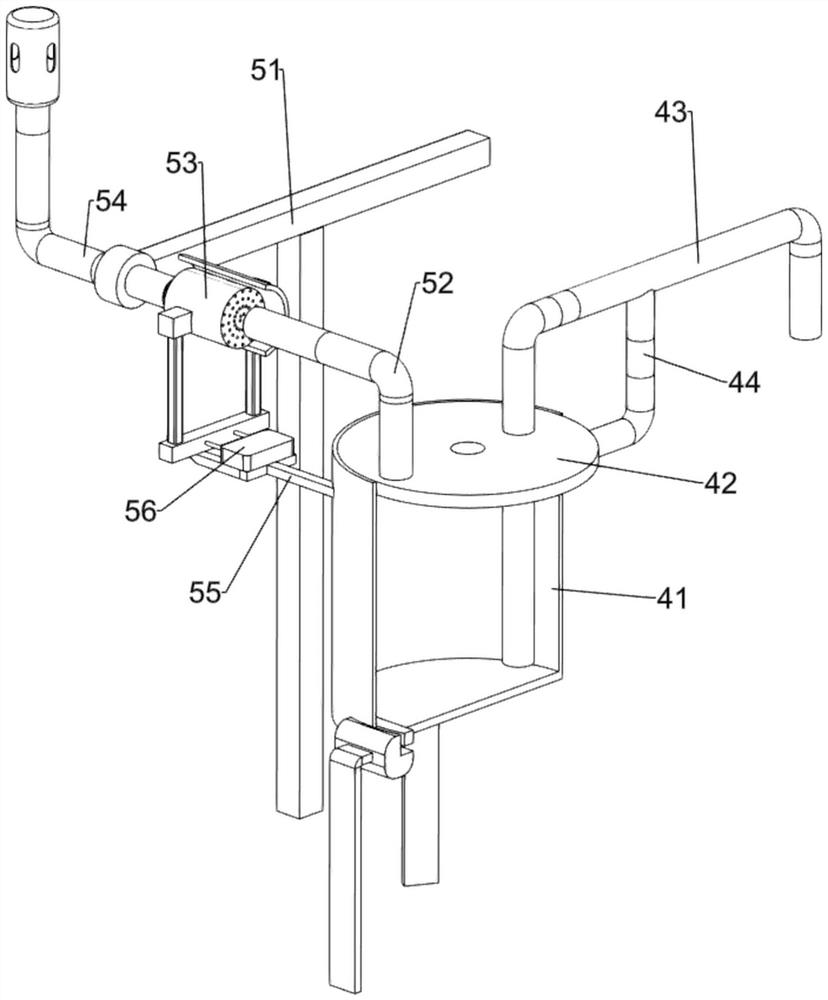 Manufacturing device for denitration agent applied to industrial waste gas/flue gas