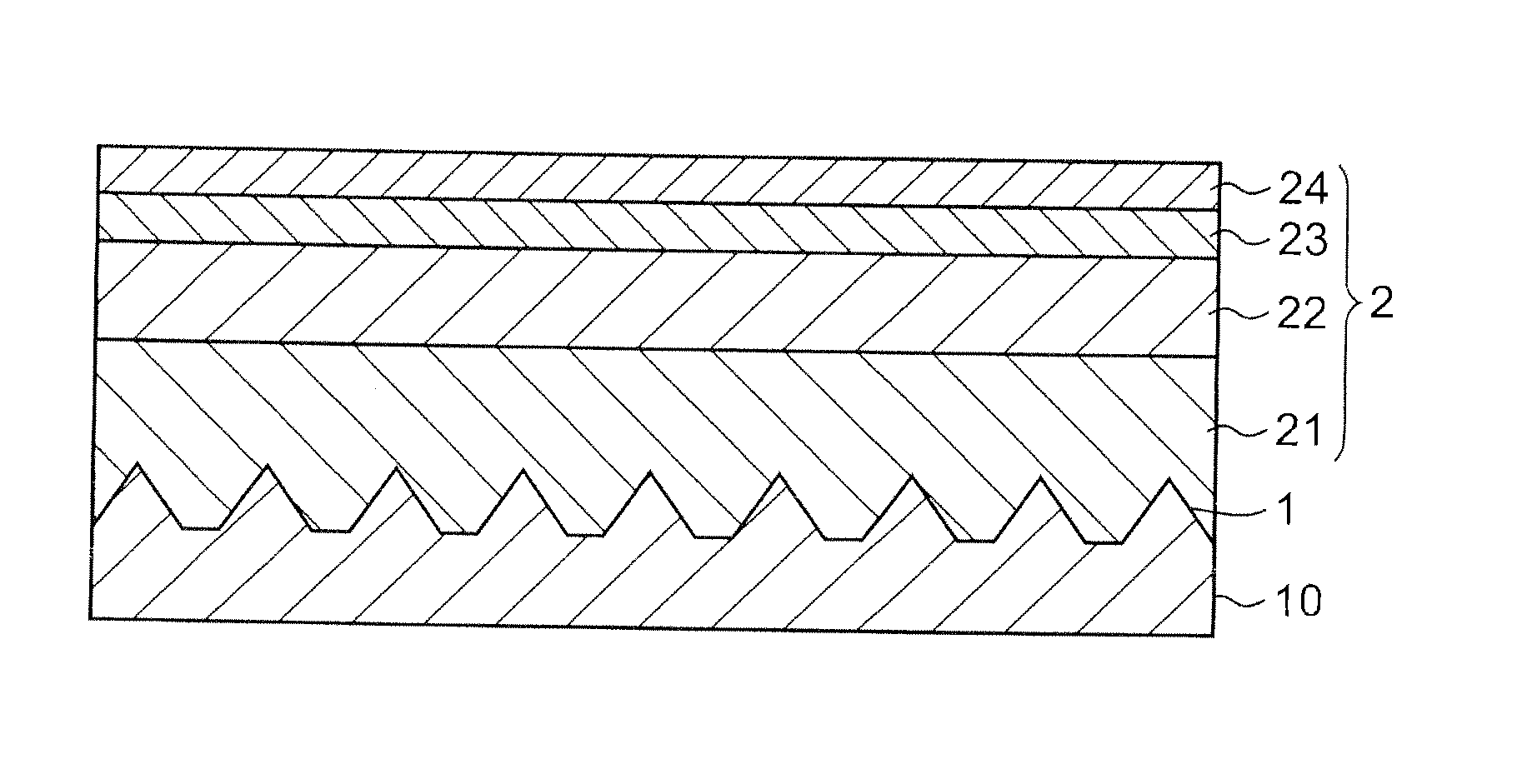 Sapphire substrate and method for manufacturing the same and nitride semiconductor light emitting element