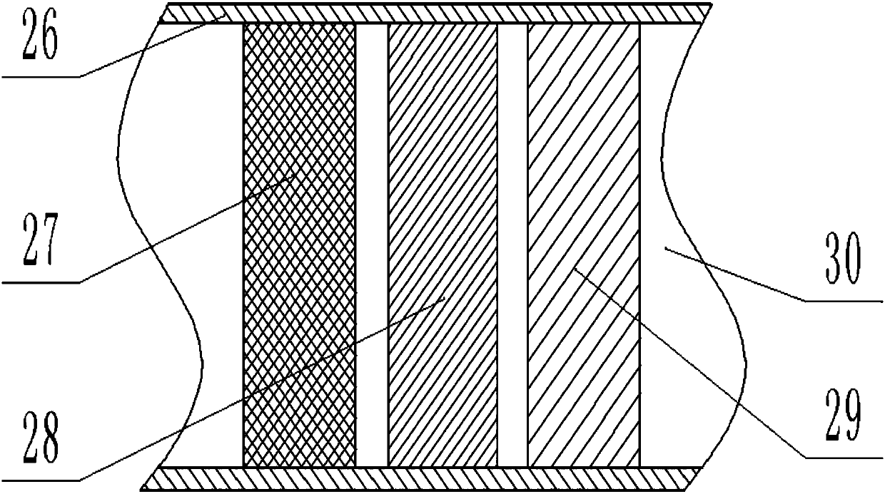 Movable building waste treatment device