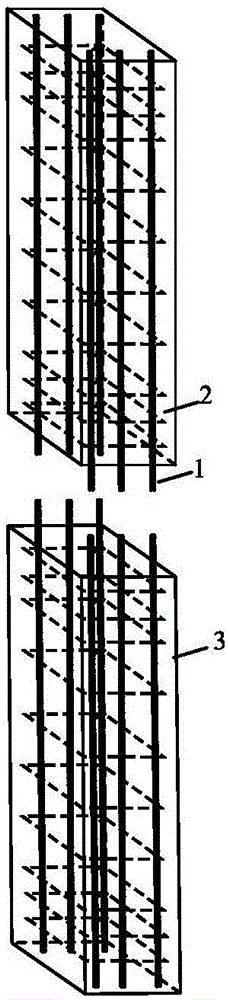 Detachable assembly type splicing node for reinforced concrete columns
