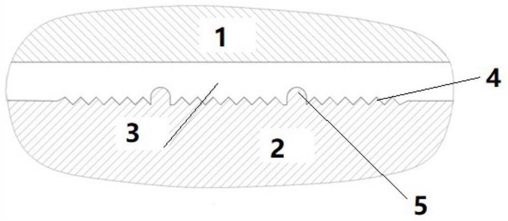 Preparation method of colored rubber stair tread and rubber stair tread