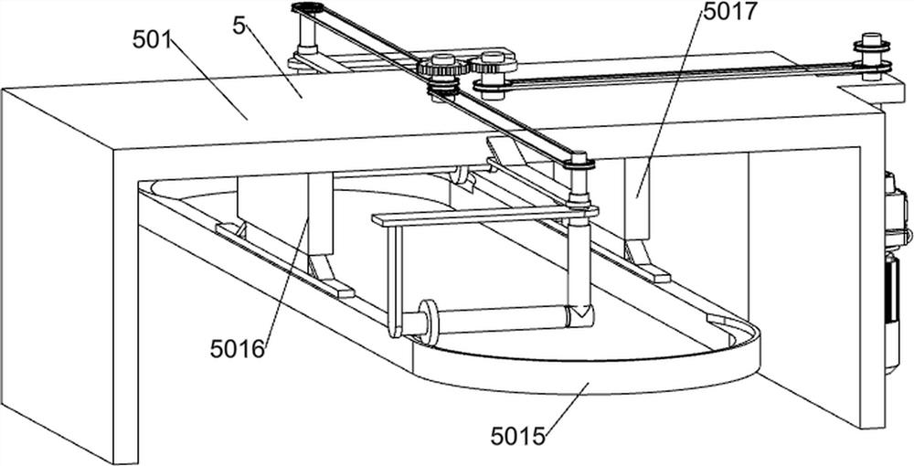 Two-section forming type mochi processing device