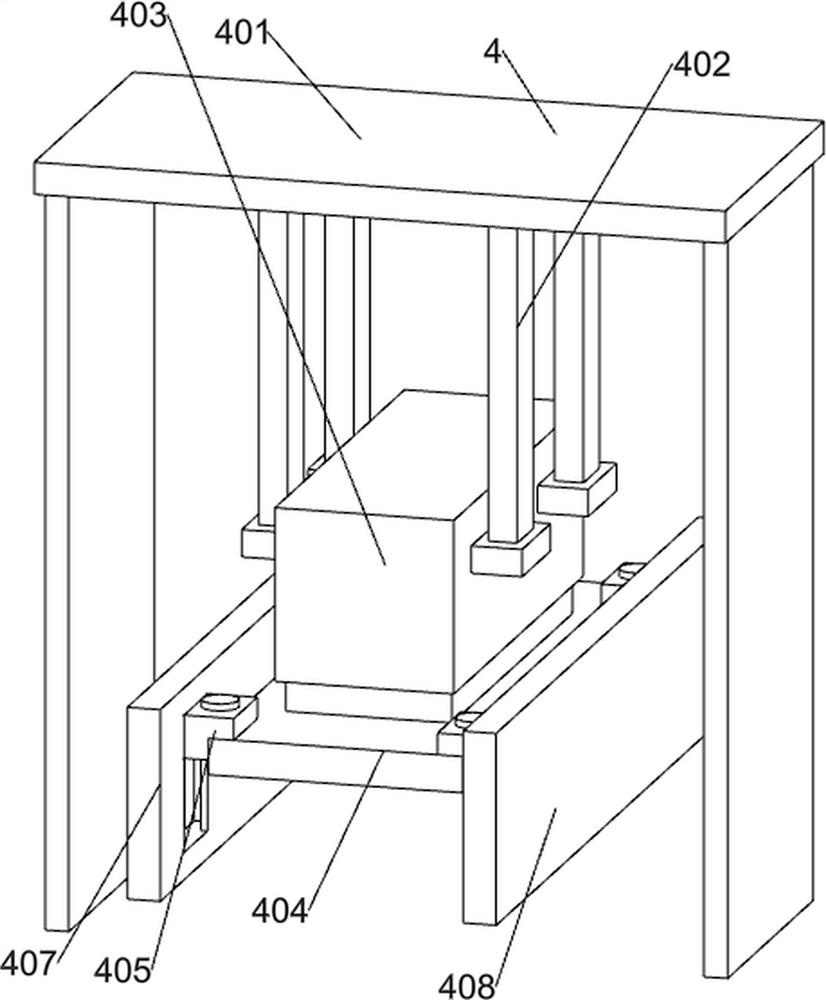 Two-section forming type mochi processing device