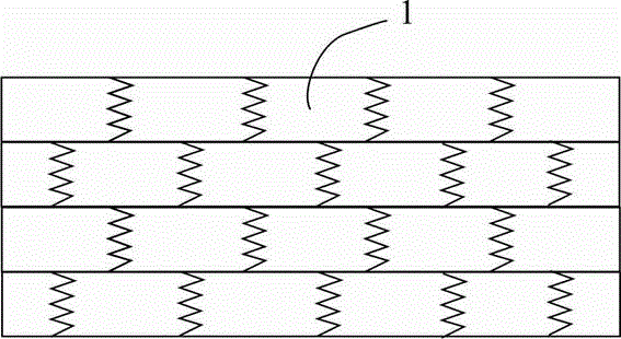 Preparation process for wedge joint boards