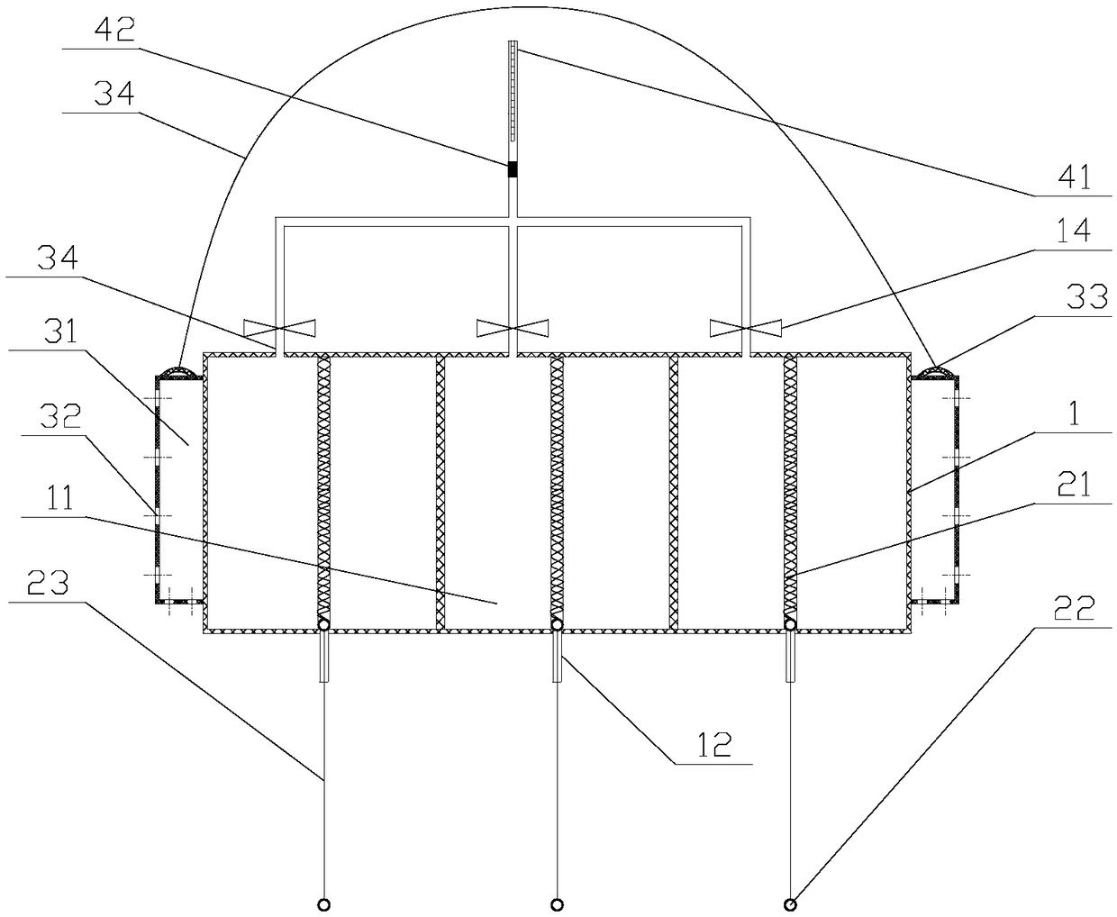 Water sample collecting device