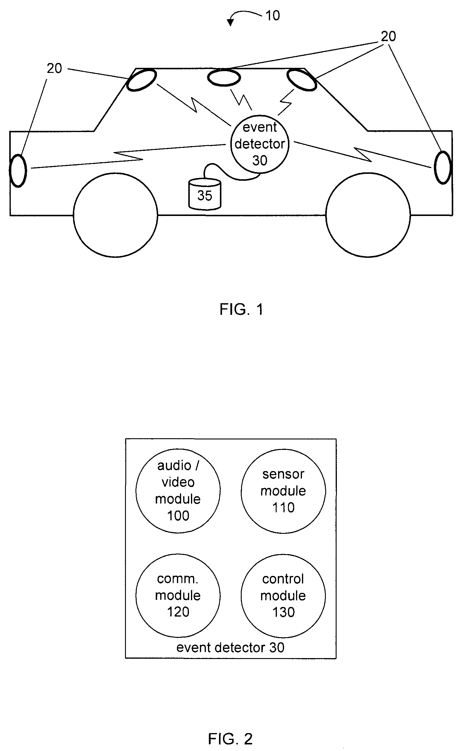 System and method for wireless delivery of event data